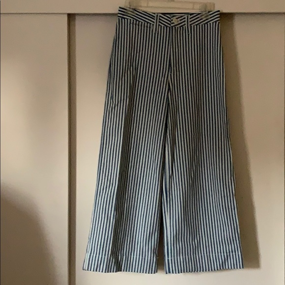 Madewell Emmett Wide-Leg Crop Pants in Herringbone - Picture 6 of 7